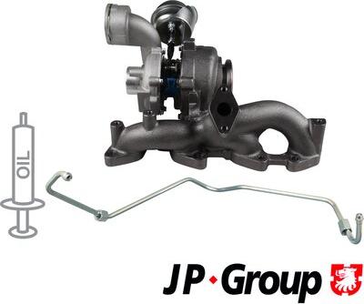 JP Group 1117800610 - Turbocompressore, Sovralimentazione autozon.pro