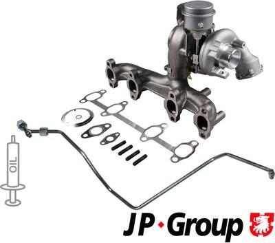 JP Group 1117800710 - Turbocompressore, Sovralimentazione autozon.pro