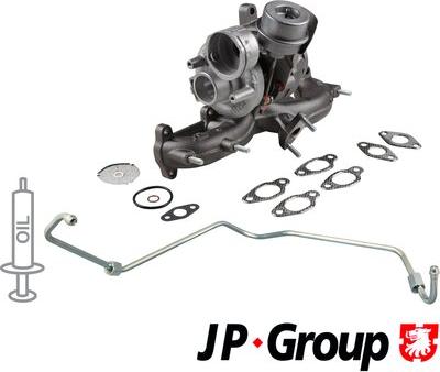 JP Group 1117801410 - Turbocompressore, Sovralimentazione autozon.pro