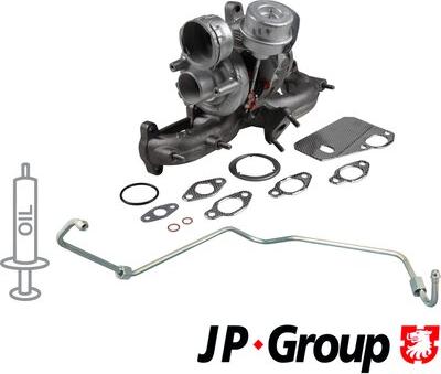 JP Group 1117801110 - Turbocompressore, Sovralimentazione autozon.pro