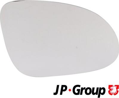 JP Group 1189304580 - Vetro specchio, Specchio esterno autozon.pro