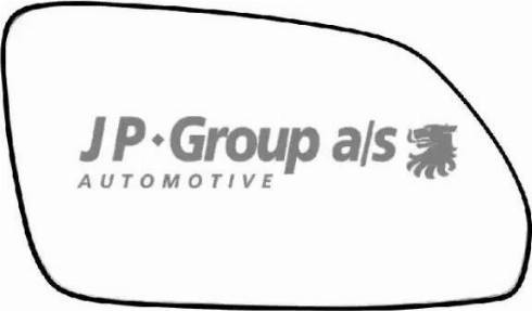 JP Group 1189304880 - Vetro specchio, Specchio esterno autozon.pro