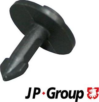 JP Group 1181350500 - Elemento fissaggio, Copertura motore autozon.pro