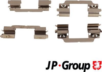 JP Group 1364004310 - Kit accessori, Pastiglia freno autozon.pro