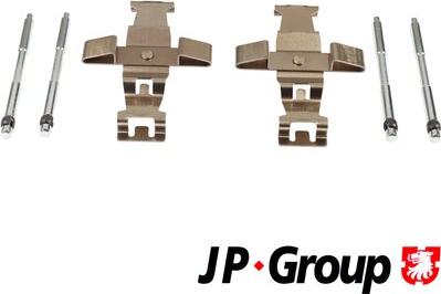 JP Group 1364002510 - Kit accessori, Pastiglia freno autozon.pro