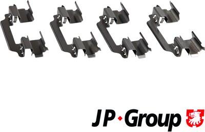 JP Group 1364002110 - Kit accessori, Pastiglia freno autozon.pro