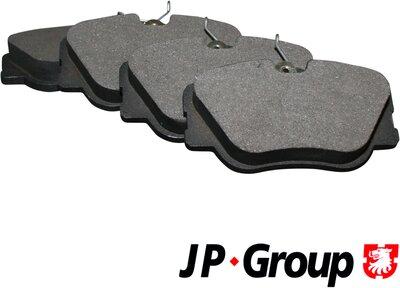 JP Group 1363600110 - Kit pastiglie freno, Freno a disco autozon.pro