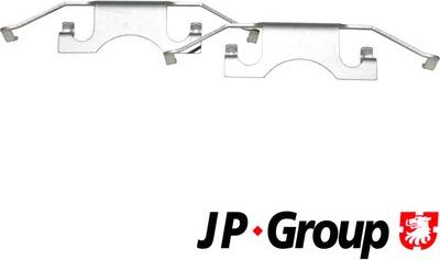 JP Group 1363750310 - Kit accessori, Pastiglia freno autozon.pro