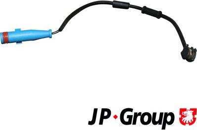 JP Group 1297301500 - Contatto segnalazione, Usura past. freno / mat. d'attrito autozon.pro