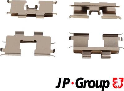 JP Group 1264004910 - Kit accessori, Pastiglia freno autozon.pro