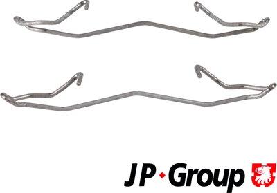 JP Group 1264004410 - Kit accessori, Pastiglia freno autozon.pro