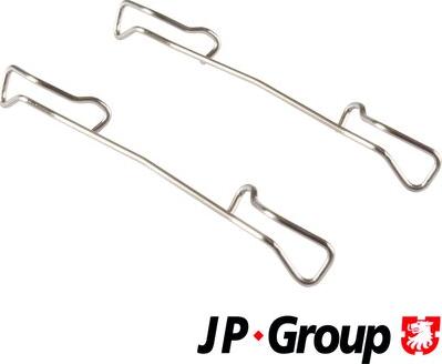 JP Group 1264004510 - Kit accessori, Pastiglia freno autozon.pro