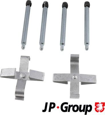 JP Group 1264005510 - Kit accessori, Pastiglia freno autozon.pro