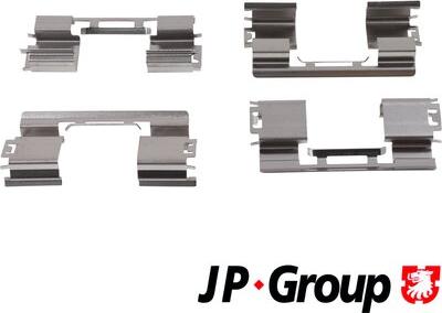 JP Group 1264005610 - Kit accessori, Pastiglia freno autozon.pro