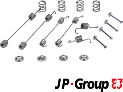 JP Group 1263950310 - Kit accessori, Ganasce freno autozon.pro