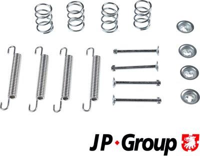 JP Group 1263952510 - Kit accessori, Ganasce freno stazionamento autozon.pro