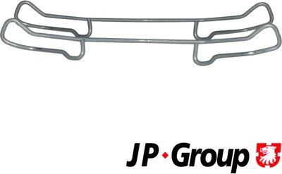 JP Group 1263650110 - Kit accessori, Pastiglia freno autozon.pro