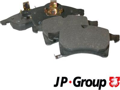 JP Group 1263600310 - Kit pastiglie freno, Freno a disco autozon.pro