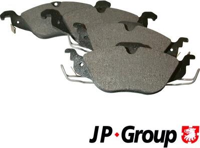 JP Group 1263600210 - Kit pastiglie freno, Freno a disco autozon.pro