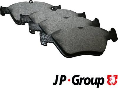 JP Group 1263600710 - Kit pastiglie freno, Freno a disco autozon.pro