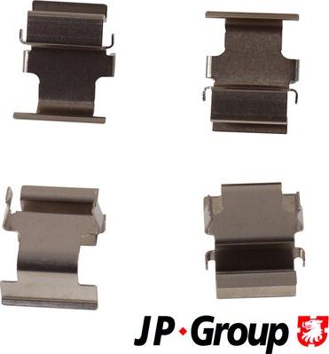 JP Group 3964002510 - Kit accessori, Pastiglia freno autozon.pro