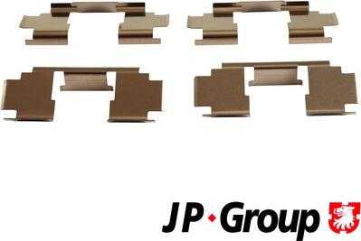 JP Group 3464003010 - Kit accessori, Pastiglia freno autozon.pro