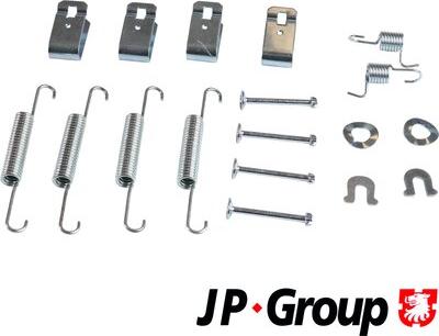 JP Group 3464003710 - Kit accessori, Ganasce freno stazionamento autozon.pro