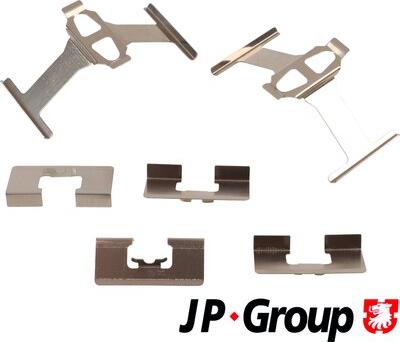 JP Group 3464002510 - Kit accessori, Pastiglia freno autozon.pro