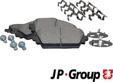 JP Group 3463600510 - Kit pastiglie freno, Freno a disco autozon.pro