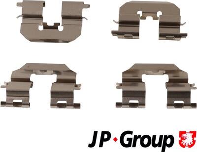 JP Group 3564003710 - Kit accessori, Pastiglia freno autozon.pro