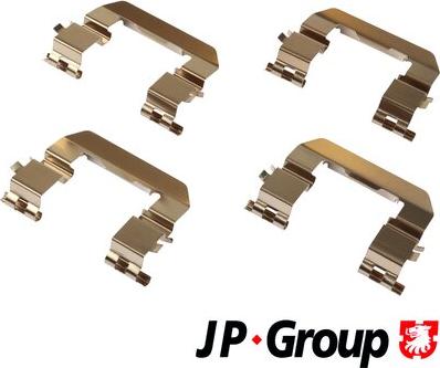 JP Group 3664003810 - Kit accessori, Pastiglia freno autozon.pro