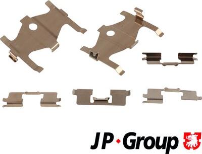 JP Group 3664003710 - Kit accessori, Pastiglia freno autozon.pro