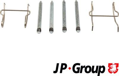 JP Group 3164003210 - Kit accessori, Pastiglia freno autozon.pro