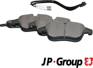 JP Group 3163600610 - Kit pastiglie freno, Freno a disco autozon.pro