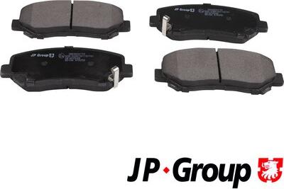 JP Group 3863604710 - Kit pastiglie freno, Freno a disco autozon.pro