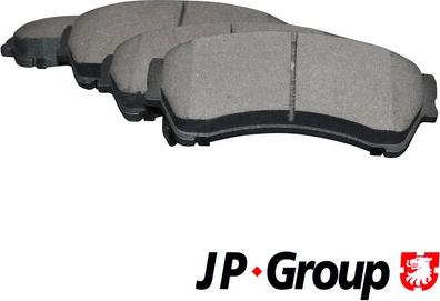 JP Group 3863600910 - Kit pastiglie freno, Freno a disco autozon.pro