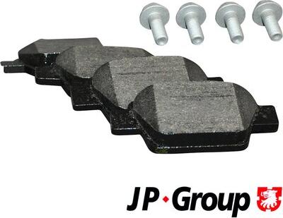 JP Group 3363700210 - Kit pastiglie freno, Freno a disco autozon.pro