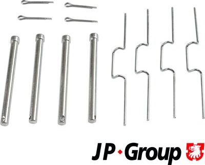 JP Group 3764000710 - Kit accessori, Pastiglia freno autozon.pro