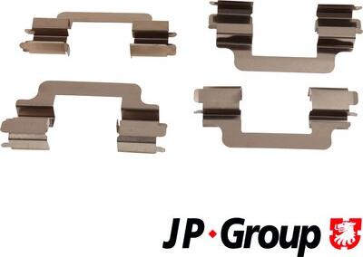 JP Group 3764001110 - Kit accessori, Pastiglia freno autozon.pro