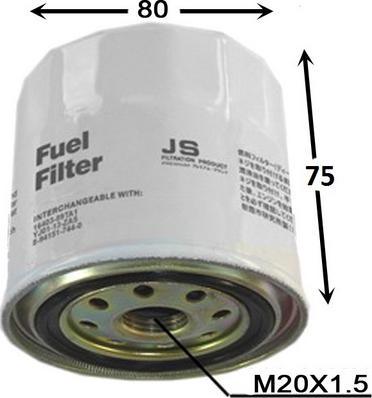 JS Asakashi FC707J - Filtro carburante autozon.pro