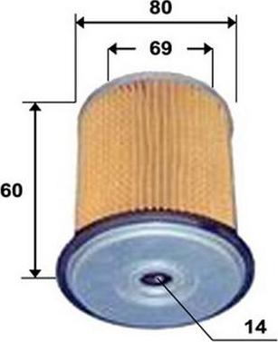 JS Asakashi FE1001 - Filtro carburante autozon.pro