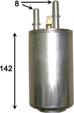 JS Asakashi FS0066 - Filtro carburante autozon.pro