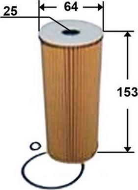 JS Asakashi OE0031 - Filtro olio autozon.pro