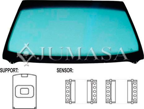 Jumasa V3333540 - Parabrezza autozon.pro