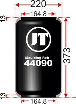 Juratek JAD44090 - Soffietto, Sospensione pneumatica autozon.pro