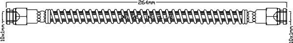 Juratek JBH1071R - Flessibile del freno autozon.pro