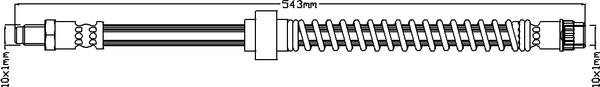 Juratek JBH1105 - Flessibile del freno autozon.pro