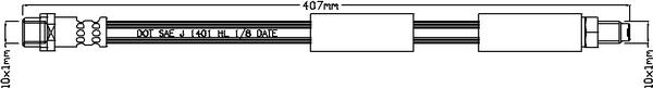 Juratek JBH1112 - Flessibile del freno autozon.pro