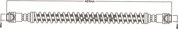 Juratek JBH1333 - Flessibile del freno autozon.pro