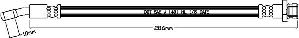 Juratek JBH1249R - Flessibile del freno autozon.pro